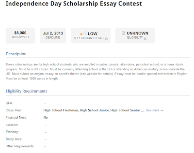 canada essay scholarship contest
