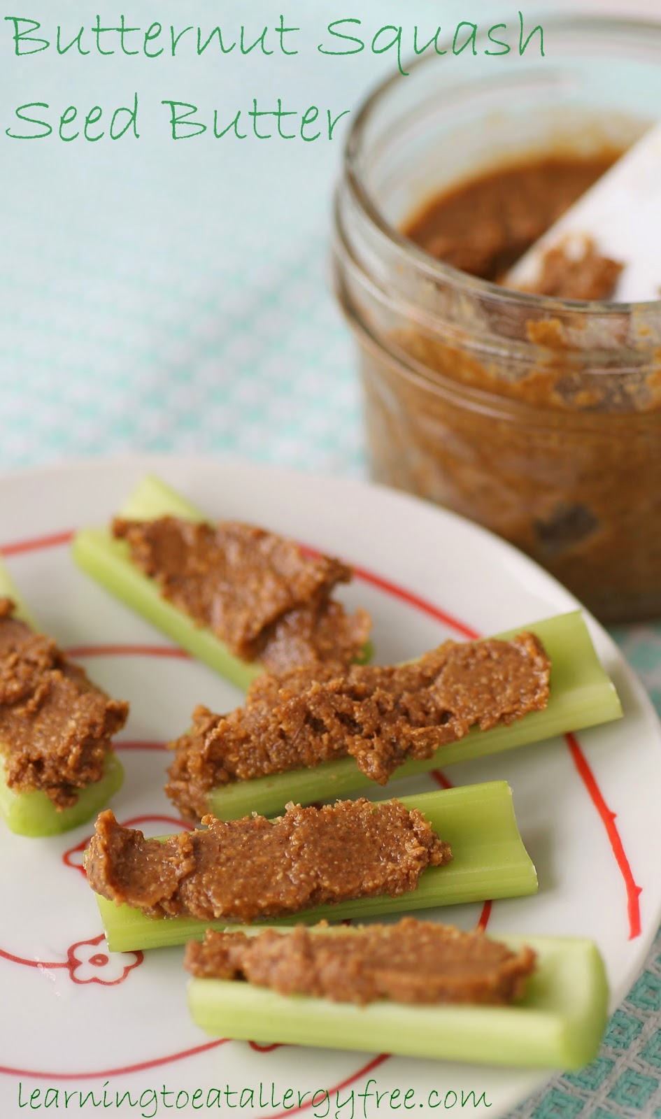 Learning to Eat AllergyFree Butternut Squash Seed Butter