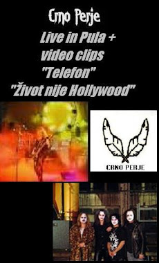 Crno Perje-Live in Pula + video clips Telefon/Život nije Hollywood