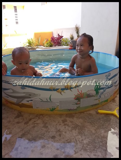 Zahidahnur Mandi Kolam Yeaayyyyyyyyy