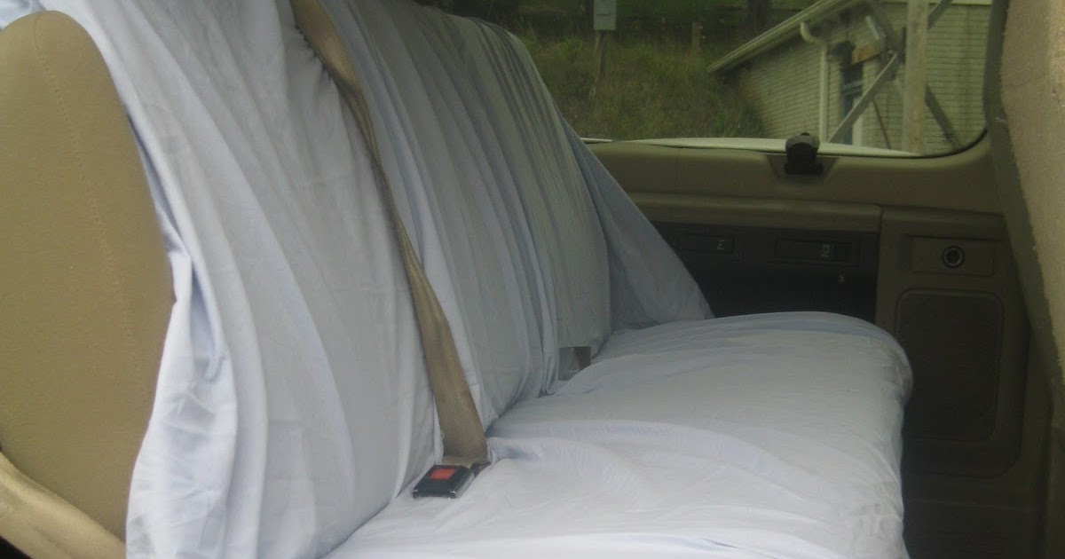 For Him and My Family DIY Seat Covers for your Van Vehicle