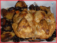 Pollo al forno con salsicce e patate