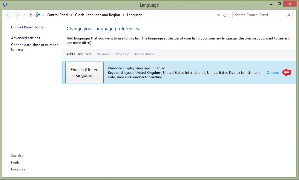 COMPUTERS AND OTHERS Azerty Keyboard Layout Missing In Windows 8