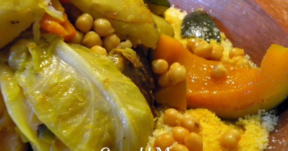 Receptes de cuina del Marroc Cuscús de Casablanca, couscous bidaoui
