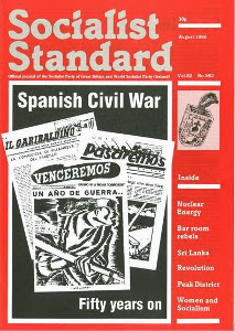 Socialist Standard August 1986