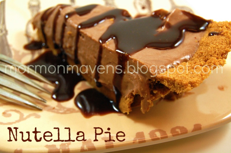 Mormon Mavens in the Kitchen Happy Pi Day Nutella Pie