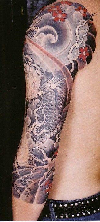 japanese tattoo half sleeve designs men  sleeve-designs-hot-tattoo-designs-and-ideas-for-men-and-women