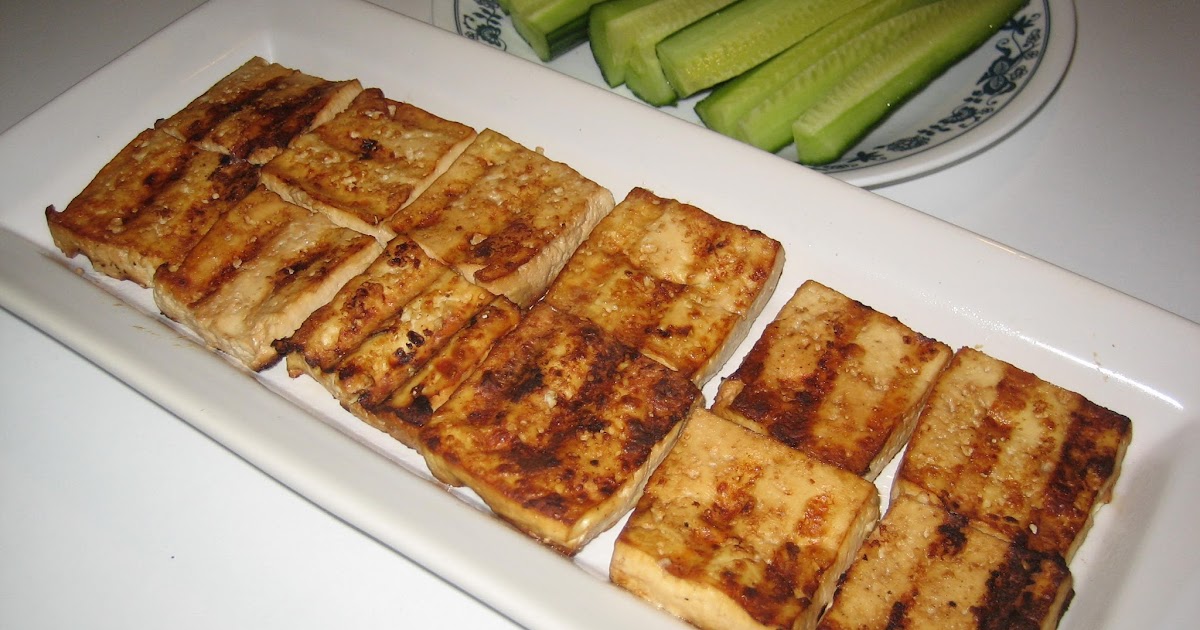 stuffedveggies Simply Marinated, Grilled Tofu