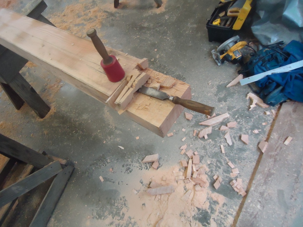 New West Design Timber Framing 2 Mortise and Tenon