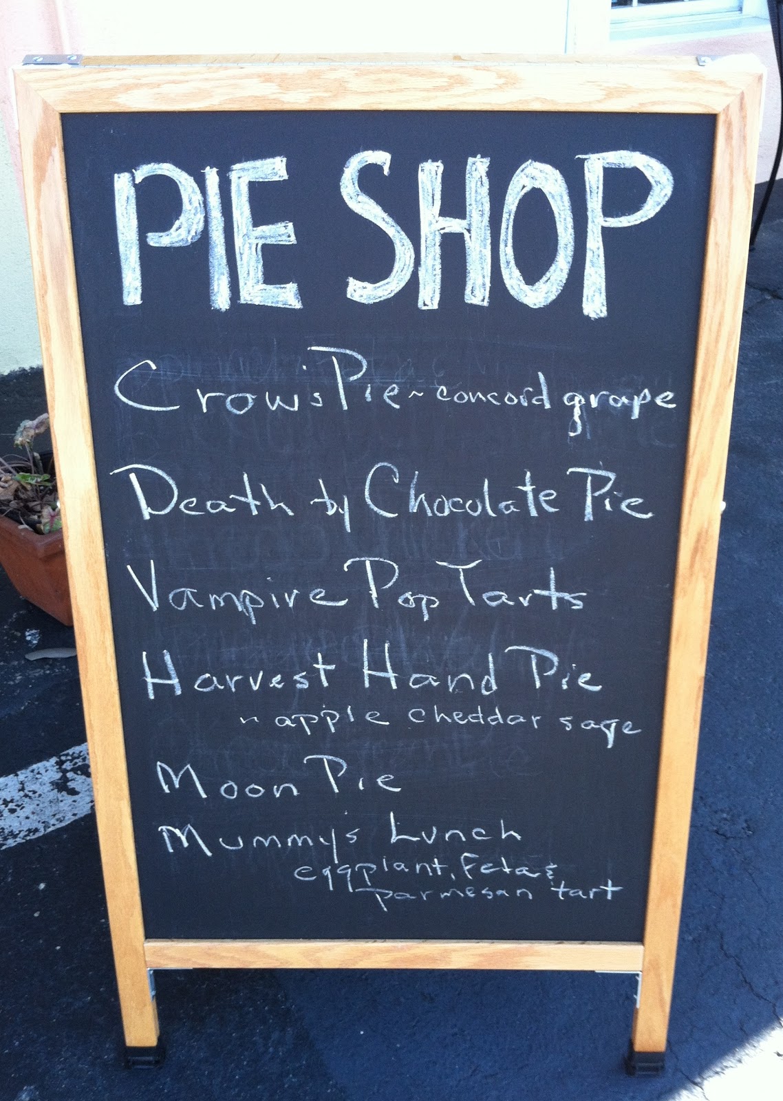 duchess fare Our Visit to Pie Shop