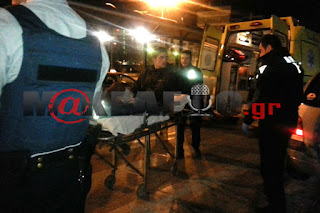 ΛΟΥΤΡΟ ΑΙΜΑΤΟΣ έξω από το σταθμό Λαρίσης μεταξύ ένοπλων Αλβανών ταξιτζήδων! Βγήκαν τα κουμπούρια! Ένας στο νοσοκομείο… (ΦΩΤΟ)