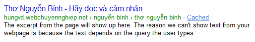 Rich Snippets dạng Breadcrumb Rich Snippets dạng Breadcrumb