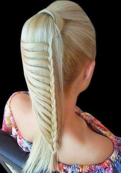 Ladder Braids hair Ladder braids hairstyle