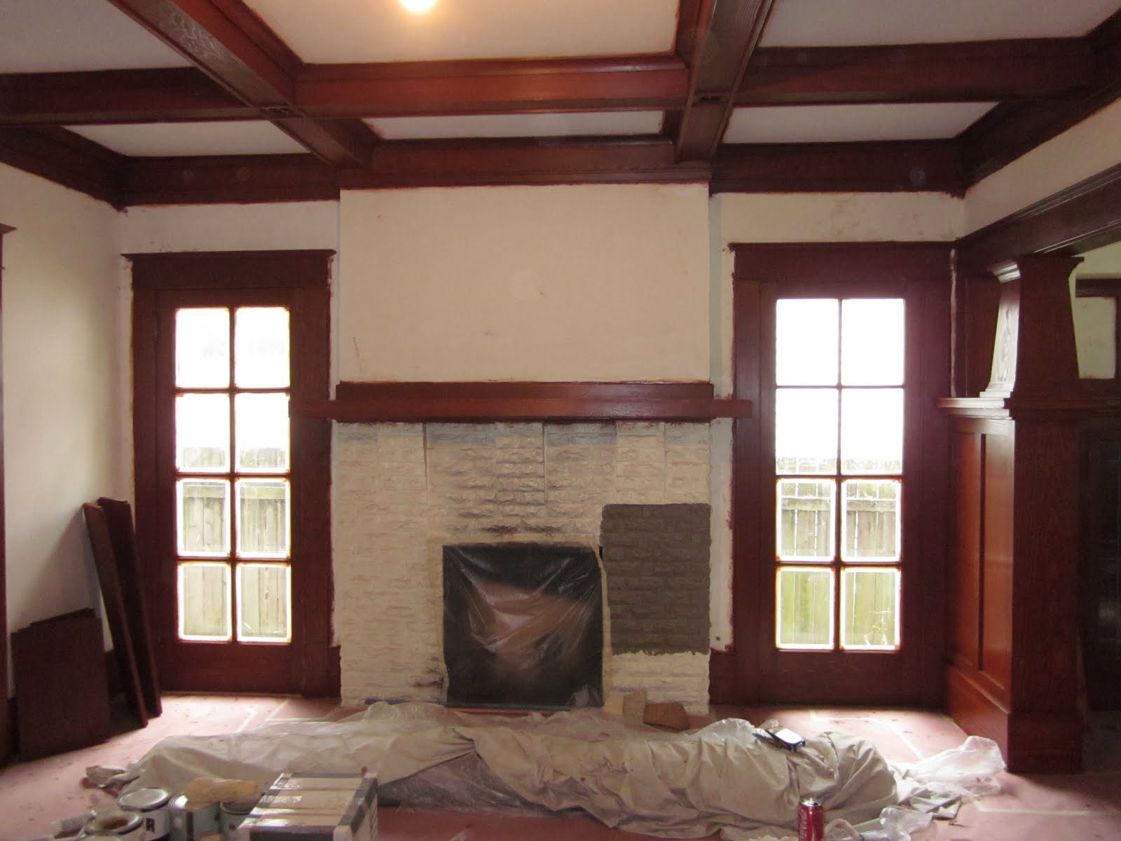 Laurelhurst Craftsman Bungalow Living Room/Parlor Progress