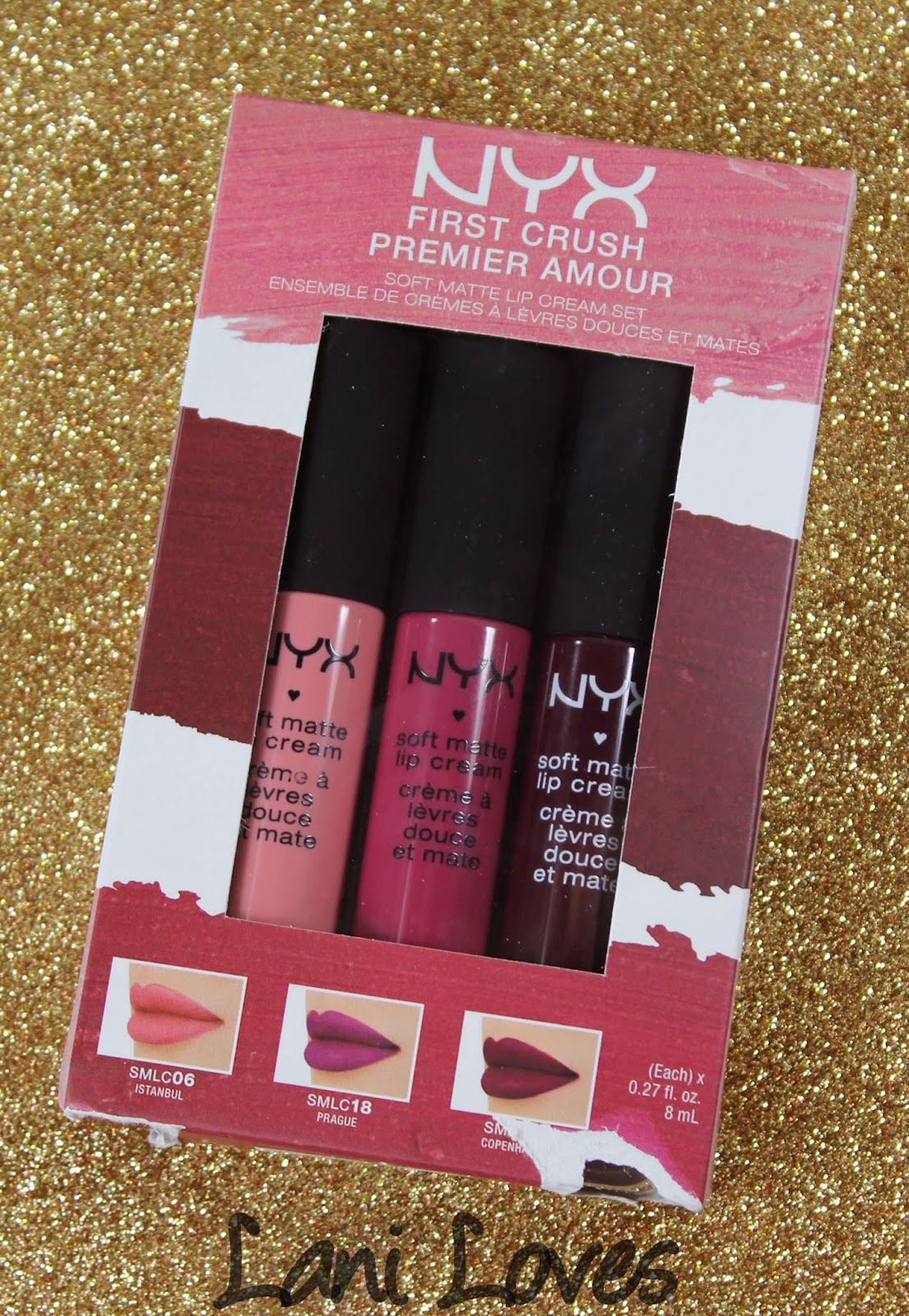 Nyx Soft Matte Lip Cream Istanbul Prague And Copenhagen Swatches Review Lani Loves