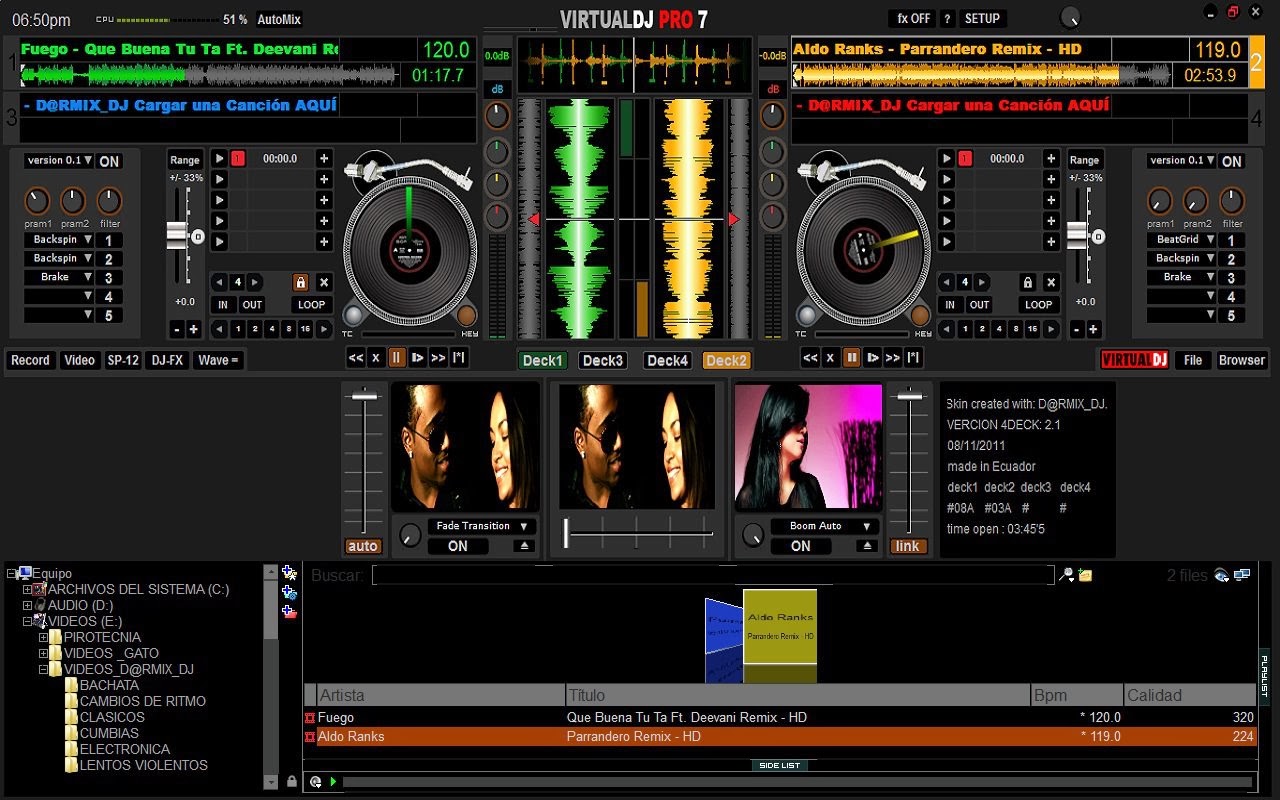 Virtual DJ 3.1 setup free
