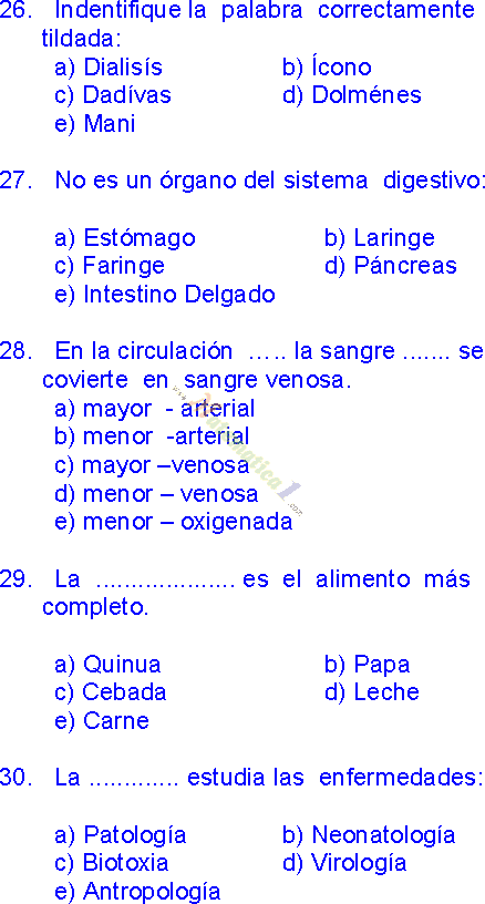 EXAMEN RESUELTO DE RAZONAMIENTO MATEMATICO Y VERBAL DE CUARTO GRADO ... EXAMEN RESUELTO DE RAZONAMIENTO MATEMATICO Y VERBAL DE CUARTO GRADO ...
