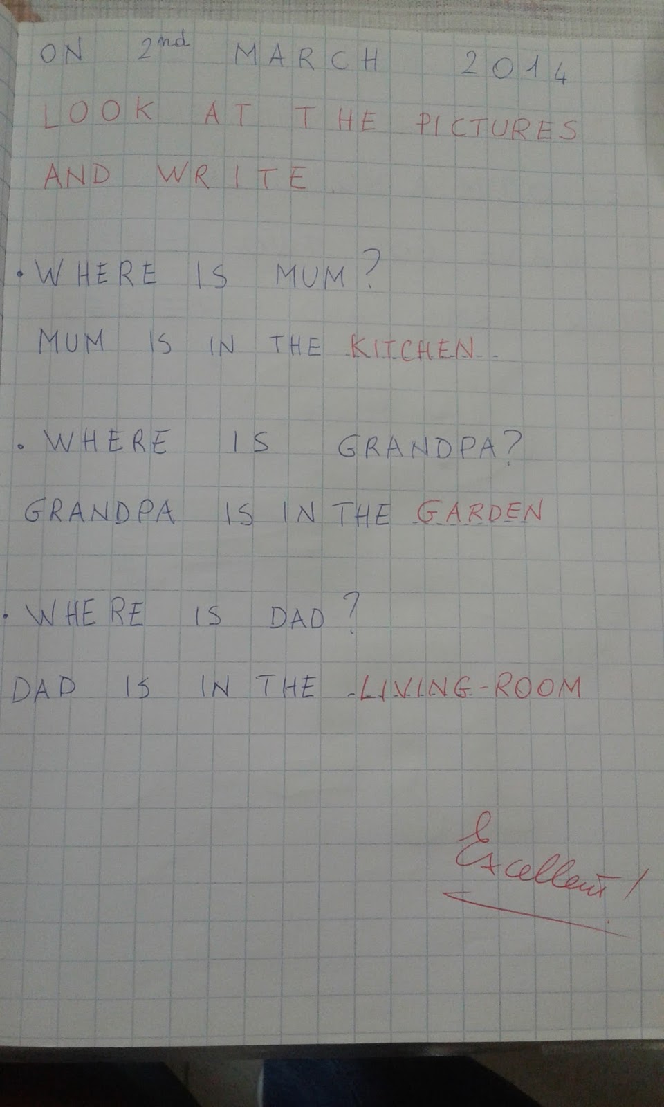 LA MAESTRA MARIA TI SALUTA: INGLESE CLASSE 2^