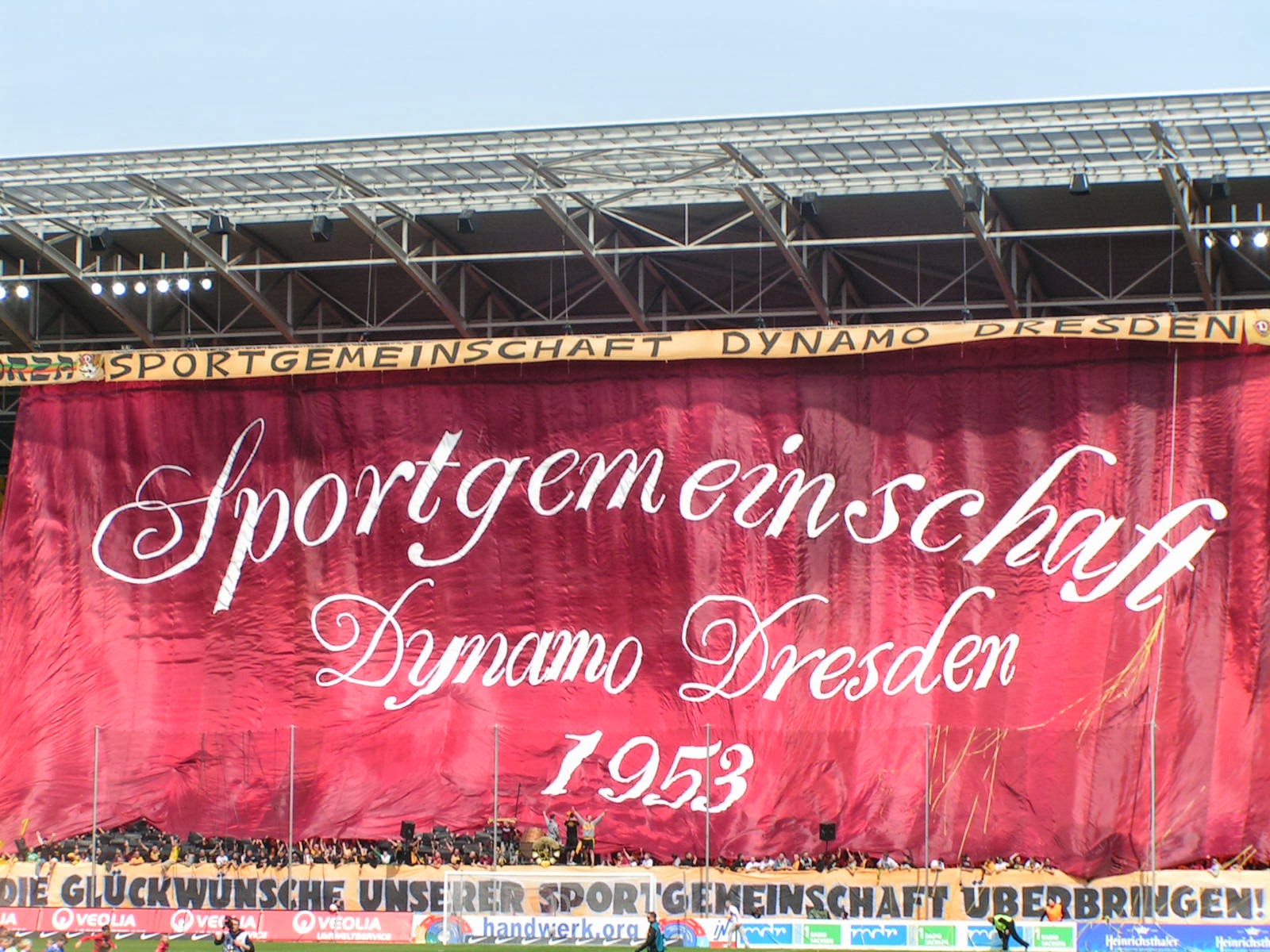 Choreo "60 Jahre SG Dynamo Dresden"