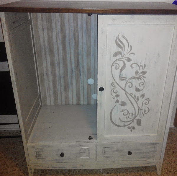 Primer post invitado: un mueble en tonos blancos. | Bricolaje