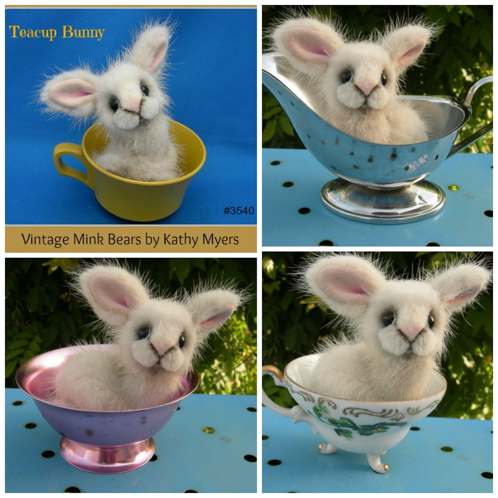 Designed By Kathy Myers Tiny Teacup Bunnies