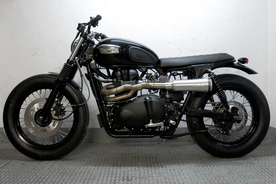 triumph bonneville scrambler custom