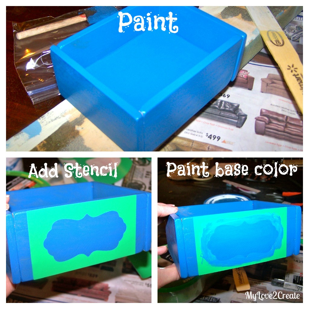 DIY Chalk Box, or box for whatever you want.... My Love 2 Create