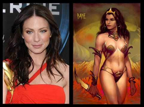 Lynn Collins is married to ten000 BC actor Steven Strait in 2008