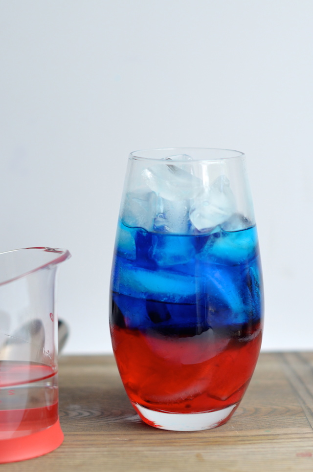 How to Make a Layered Red White and Blue 4th of July Cocktail