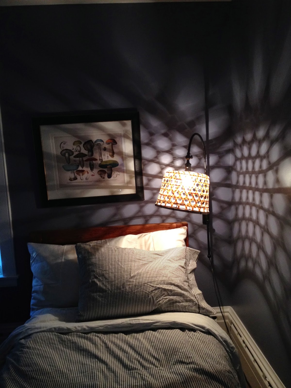 SHINY THINGS Basket Shade via IKEA