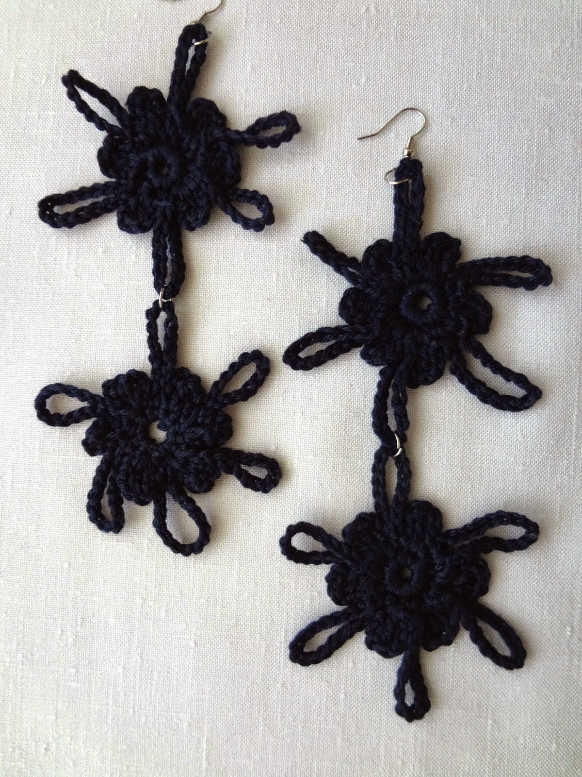 http://thelittletreasures.blogspot.com/2014/06/flower-motif-crochet-earrings-free.html