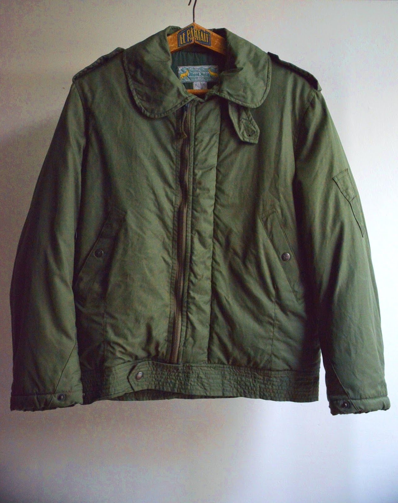 encore: 1950s～1960s french military flight jacket