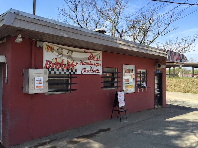 Chili Coleslaw Burger at Brooks' Sandwich House
