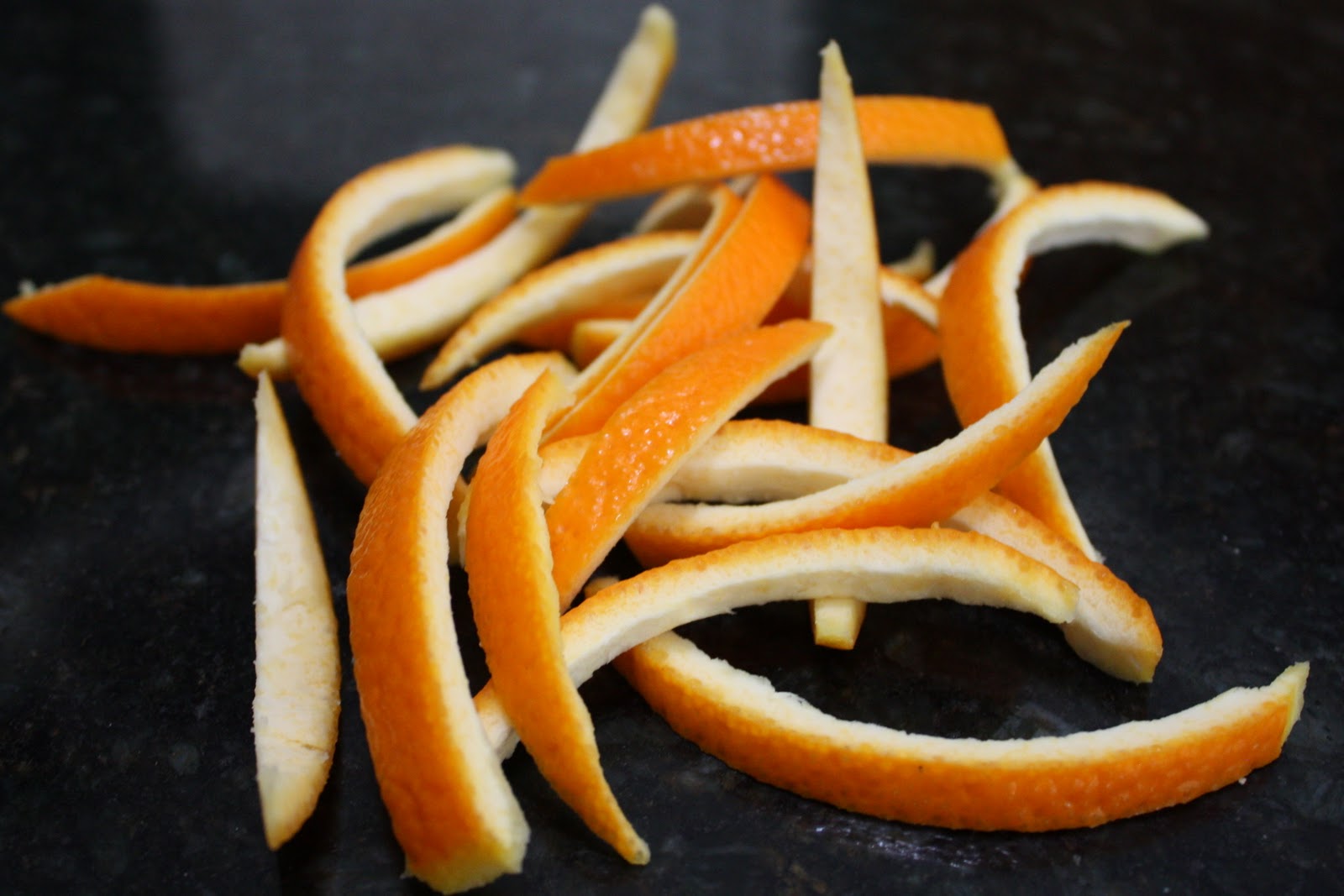 Young Idealistic Baker Candied Orange Peels Dipped in Chocolate