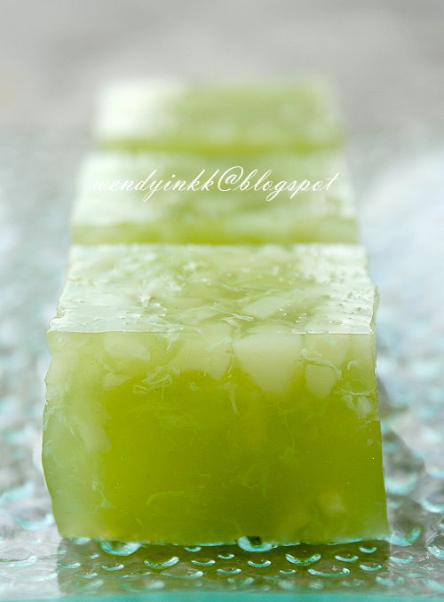 Table for 2.... or more Pandan Water Chestnut Jelly Jelly 1