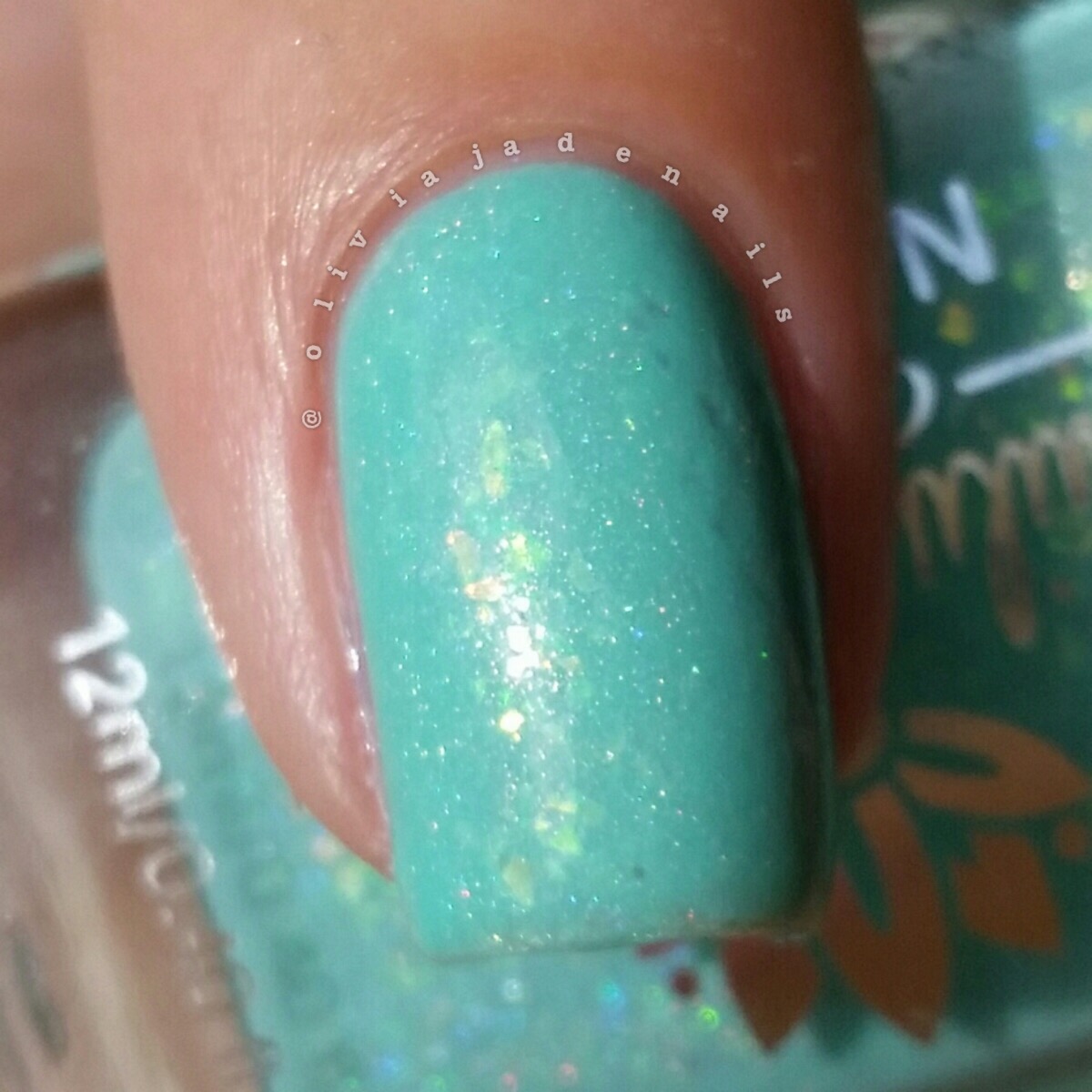 Emily de Molly So Many Activities! swatched by Olivia Jade Nails