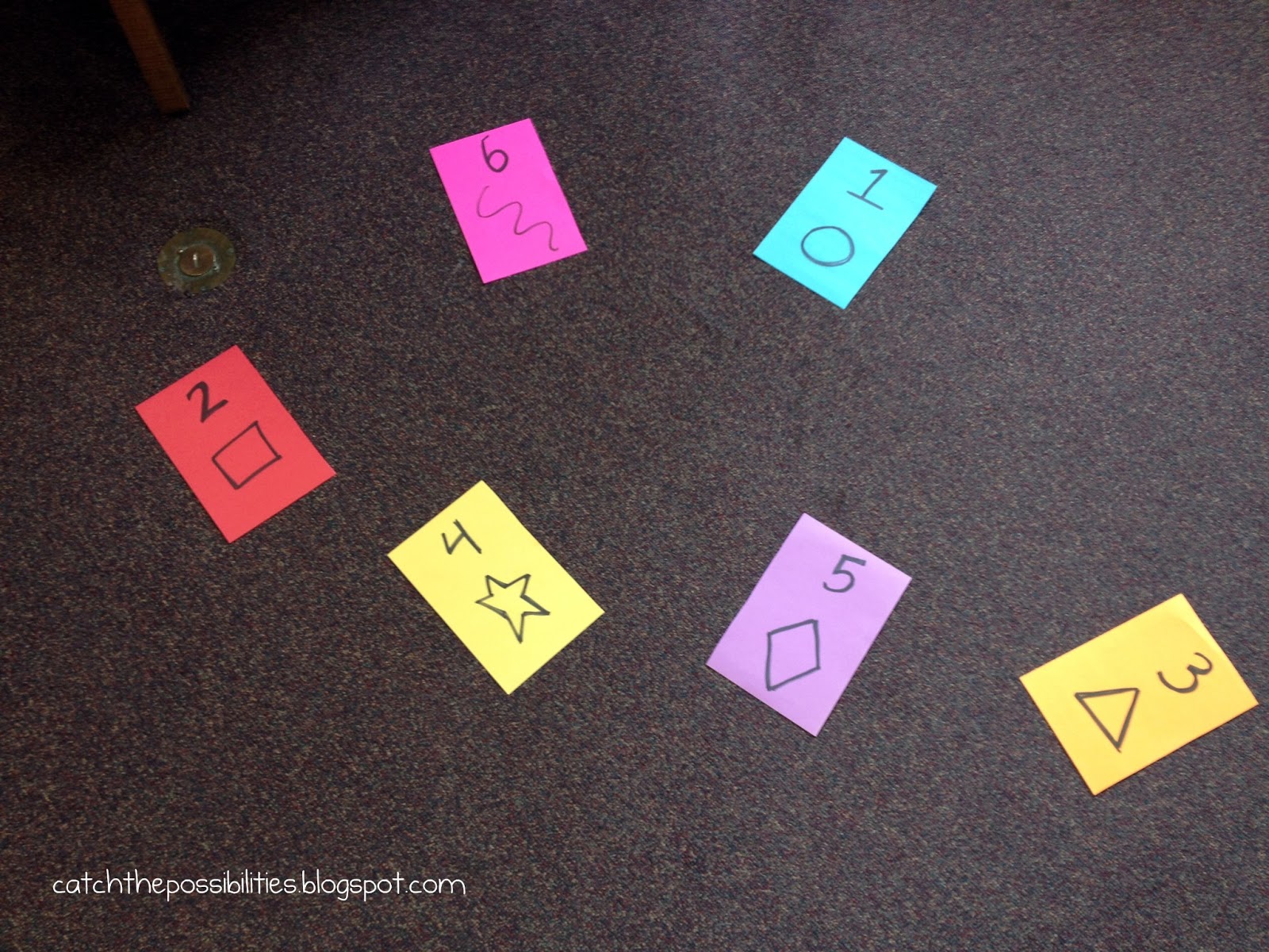 Music & Movement Numbers Freeze Game Catch the Possibilities