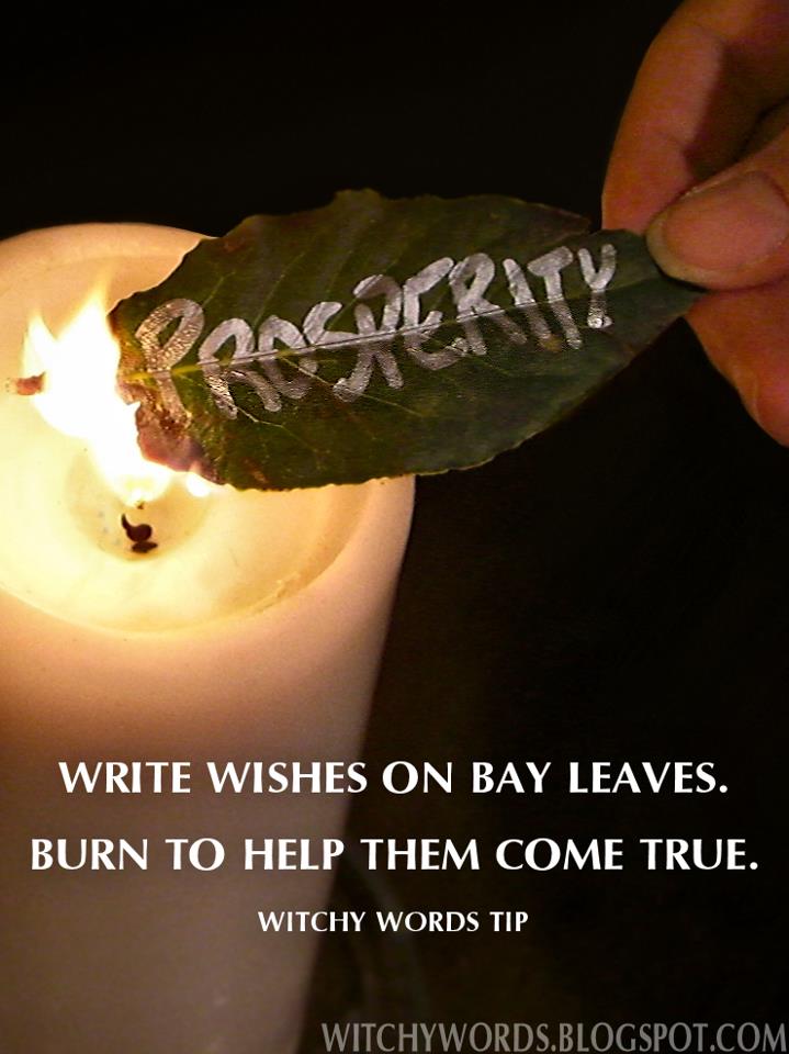 Write a wish and burn it image