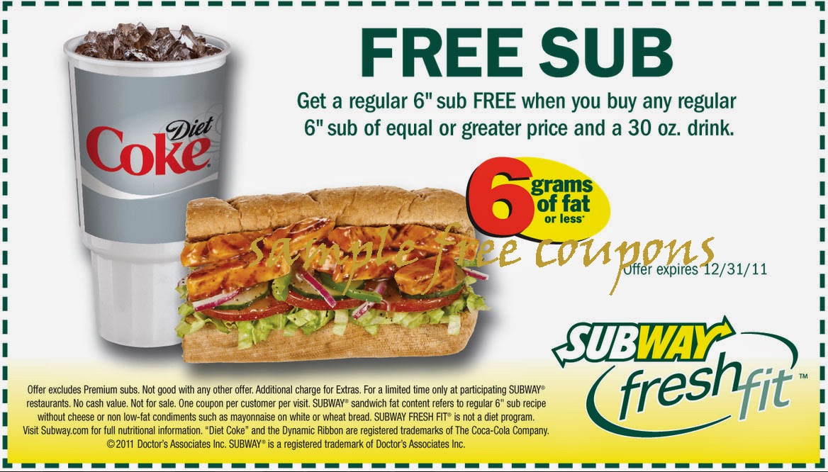 Subway coupons june 2019