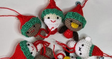 Amigurumi Hakelanleitung f?r niedliche Weihnachtsfiguren ...
