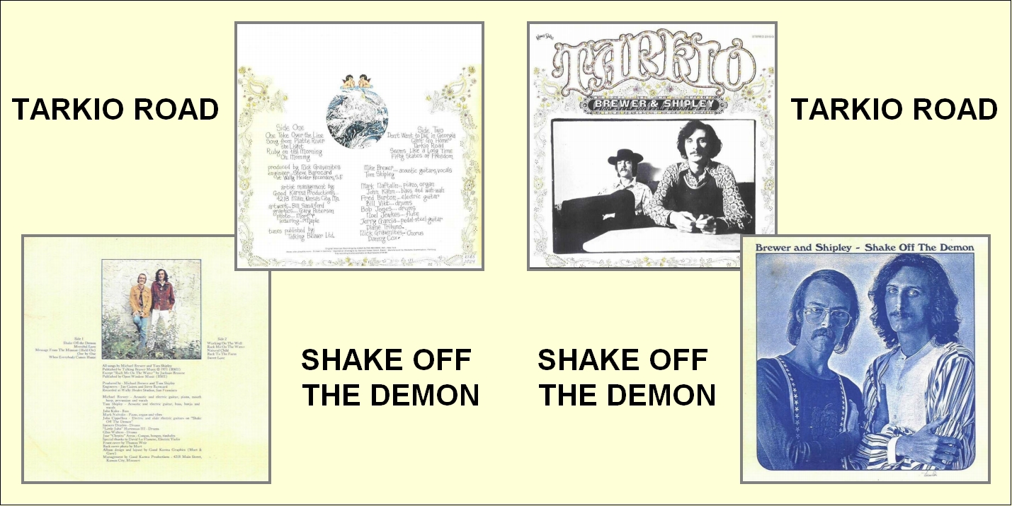 Schnickschnack Mixmax Brewer & Shipley Tarkio Road / Shake Off The Demon