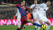BAYERNBARCELONA Champions 2013: EL CENTRO DEL CAMPO (busquets tackle)