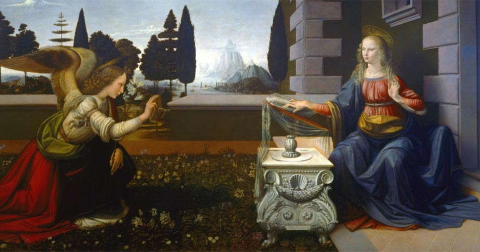 La Anunciación **de Leonardo da Vinci BIOGRAFÍAS_SERDNA_50