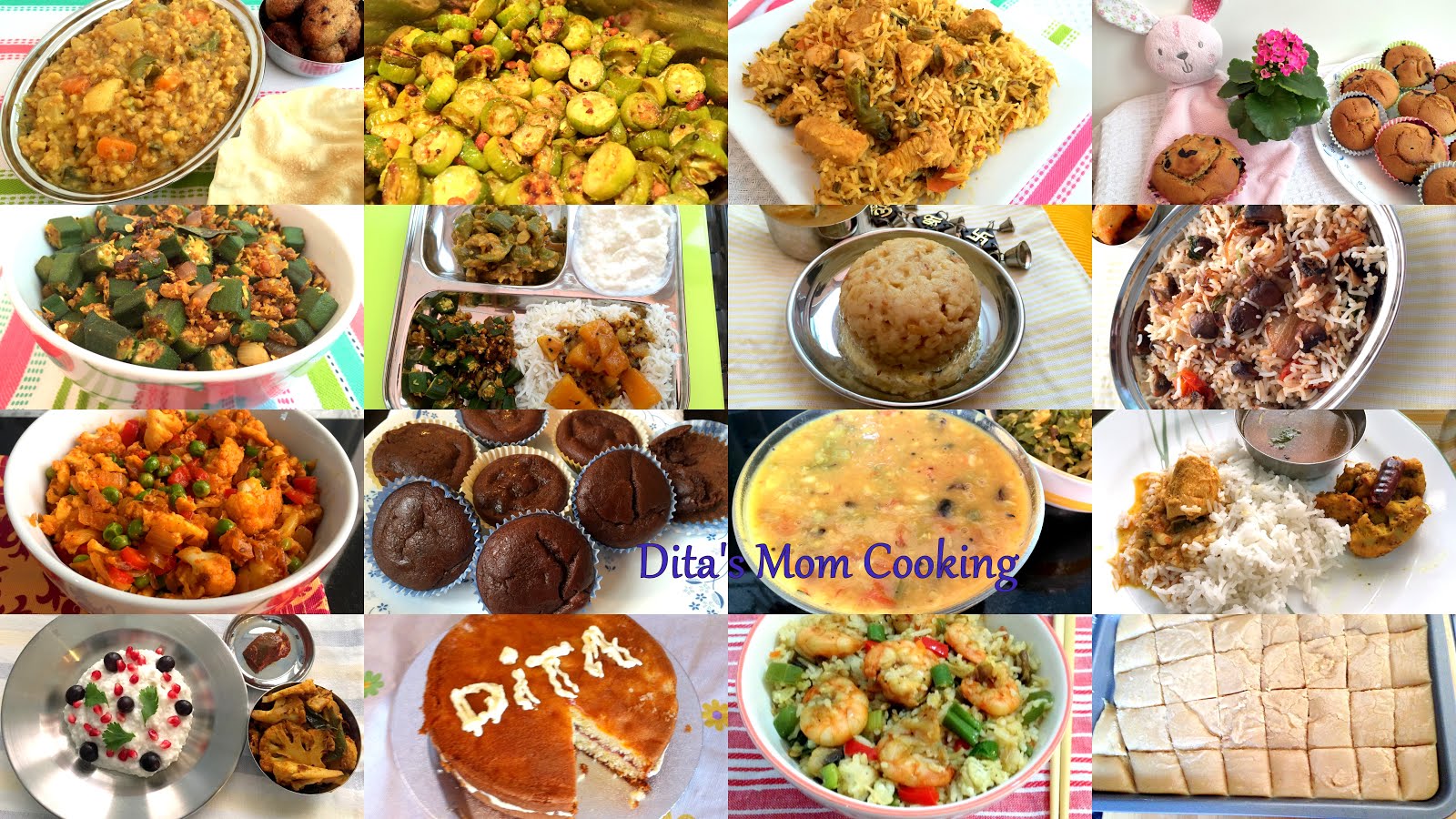 Dita's Mom Cooking --- Annadata Sukhibhava