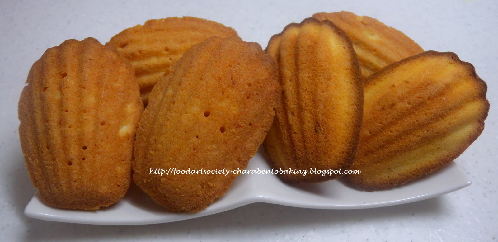 Food Art Society - Charabento & Baking: Madeleines ~ Petite Madeleine