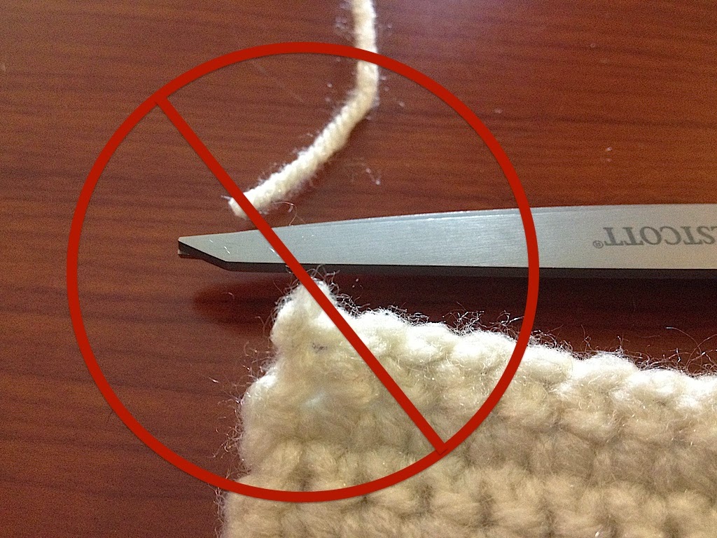 Illuminate Crochet How to Weave In Yarn Ends