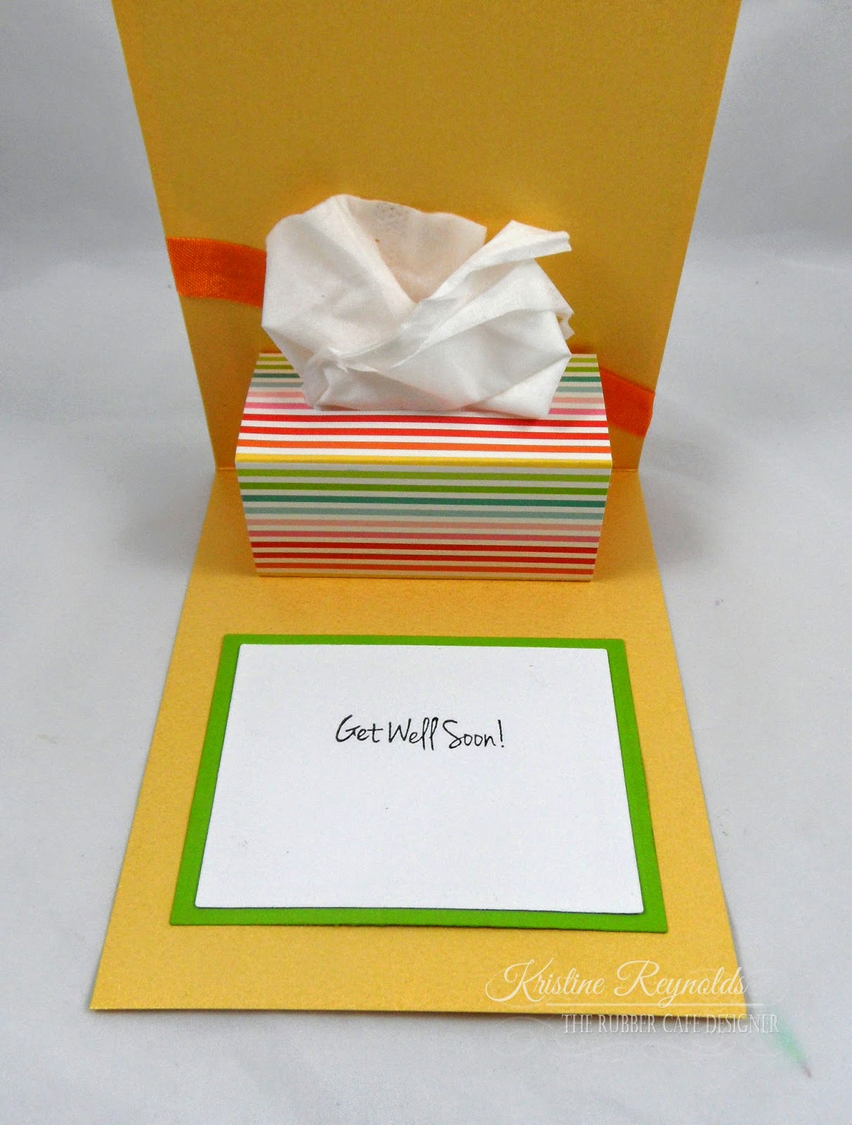 Stamping & Scrapping in California Pop Up tissue Box