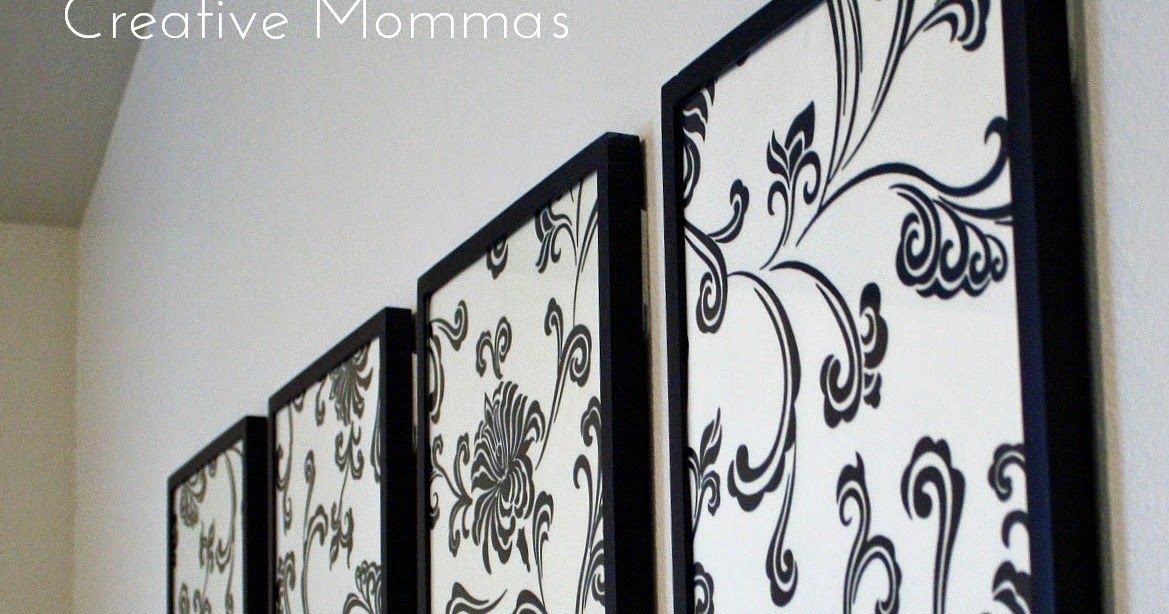 Creative Mommas Framed Fabric Wall Decor