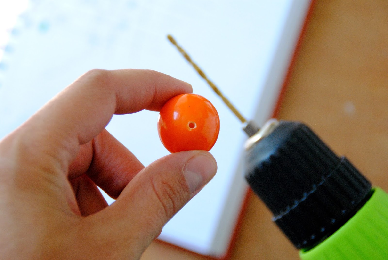 diy halloween gumball necklaces