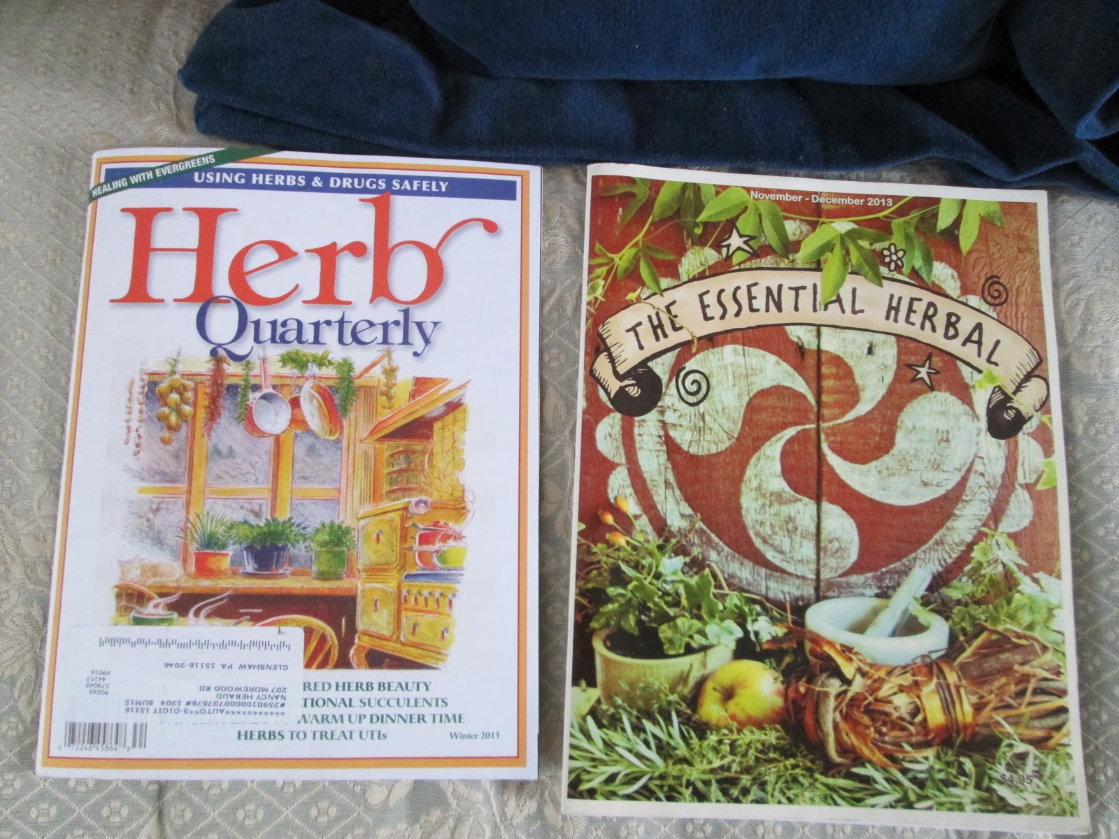 Lemon Verbena Lady's Herb Garden Magazines for Holiday Giving!